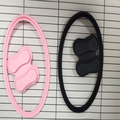 带防尘盖椭圆形胶圈